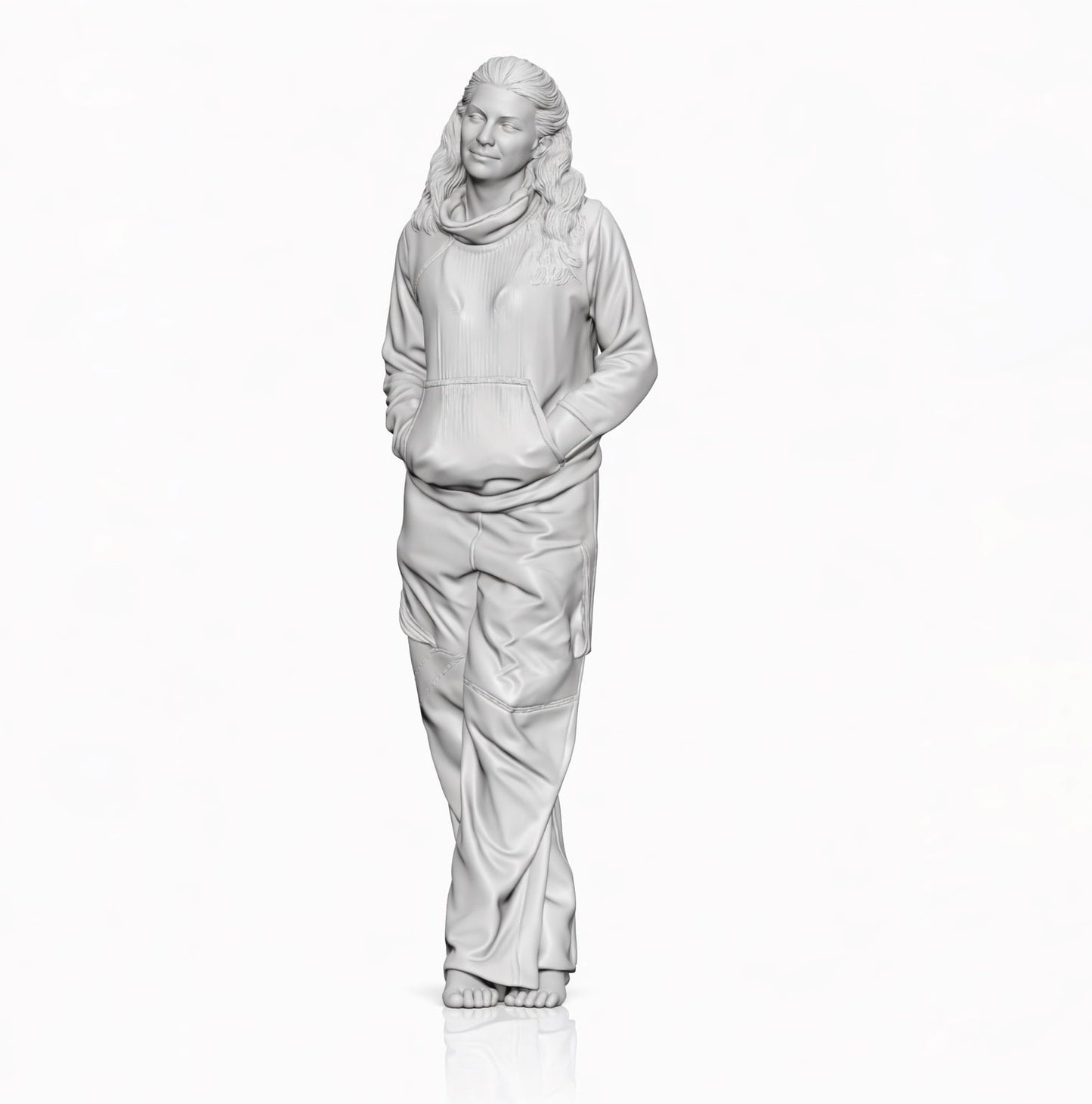 Diorama model making product photo 10: Diorama figure set: seated figures, passers-by and spectators set