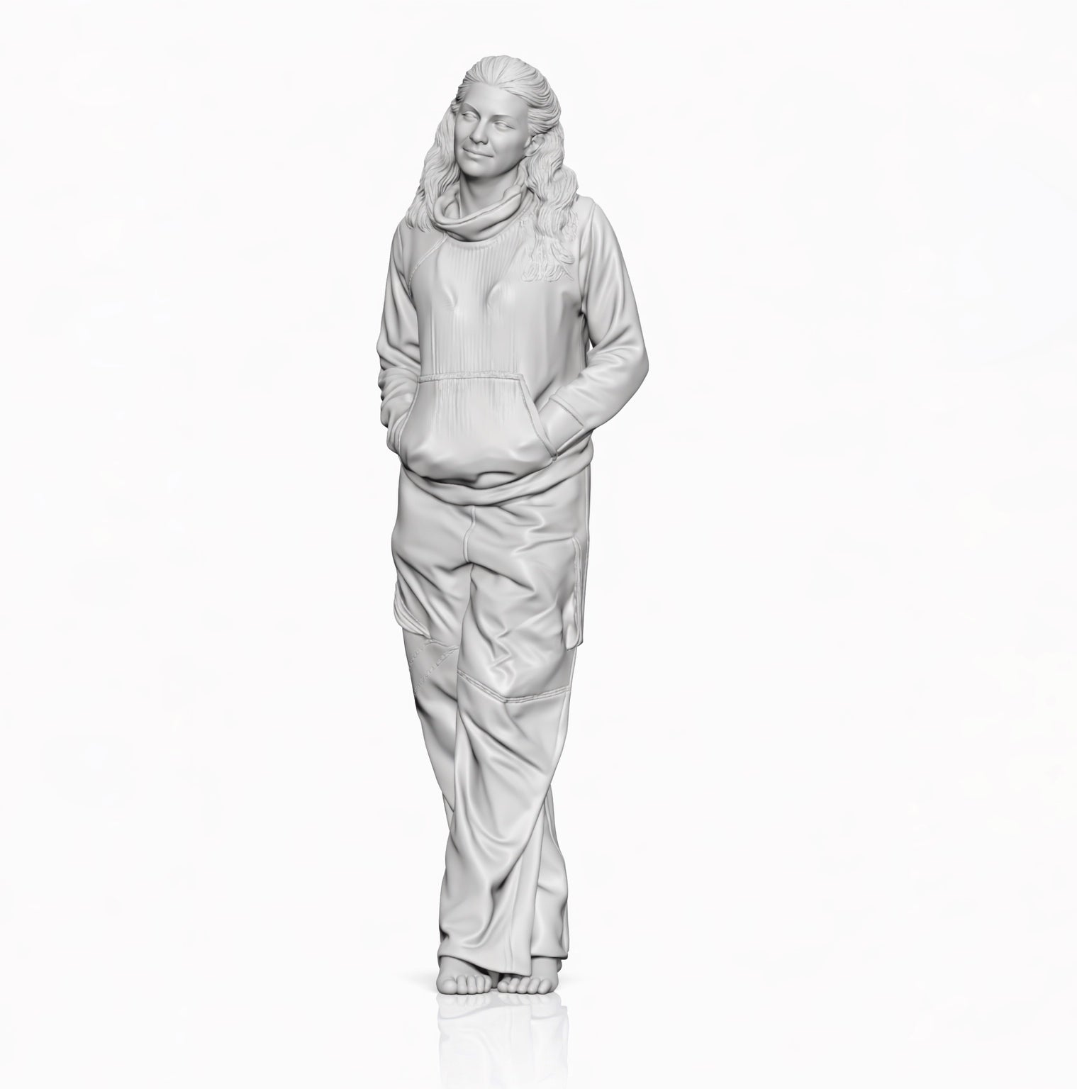 Diorama model making product photo 10: Diorama figure set: seated figures, passers-by and spectators set