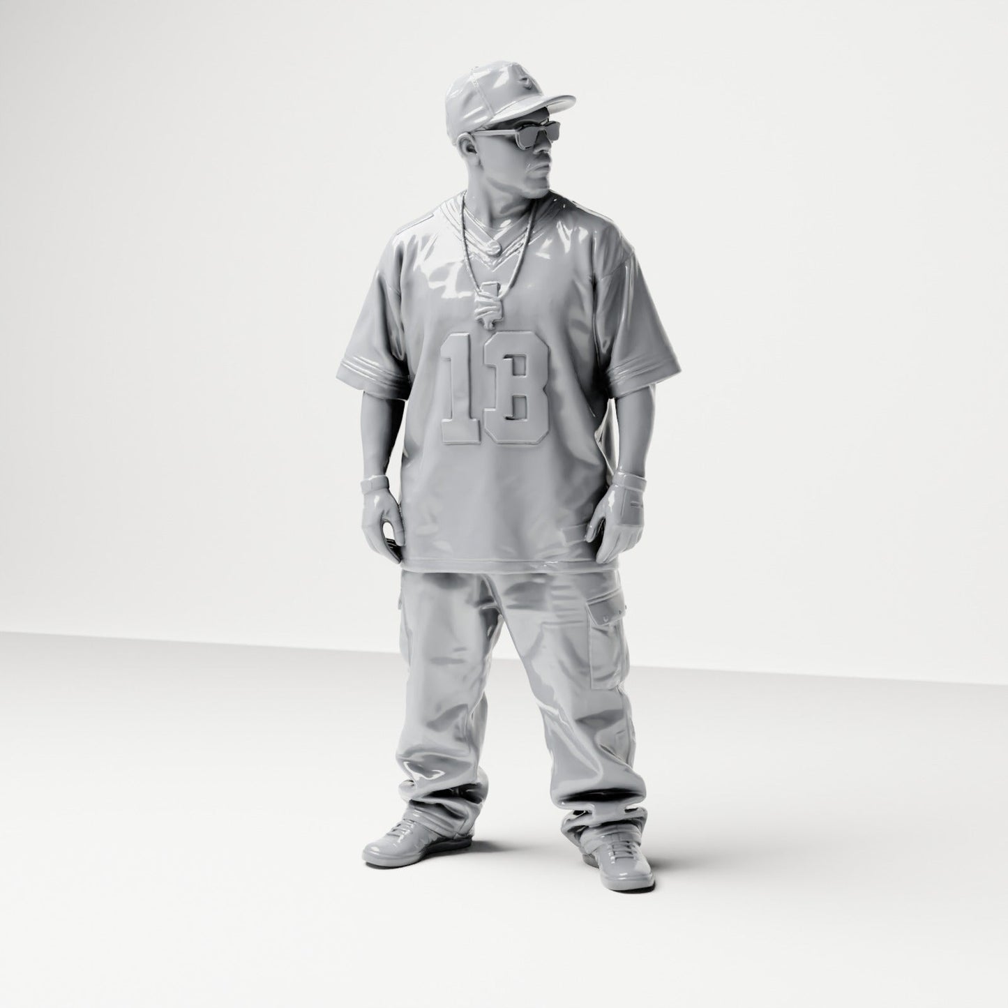 Diorama model making product photo 7: Diorama figure set: Hip-Hop, urban and streetwear figure set