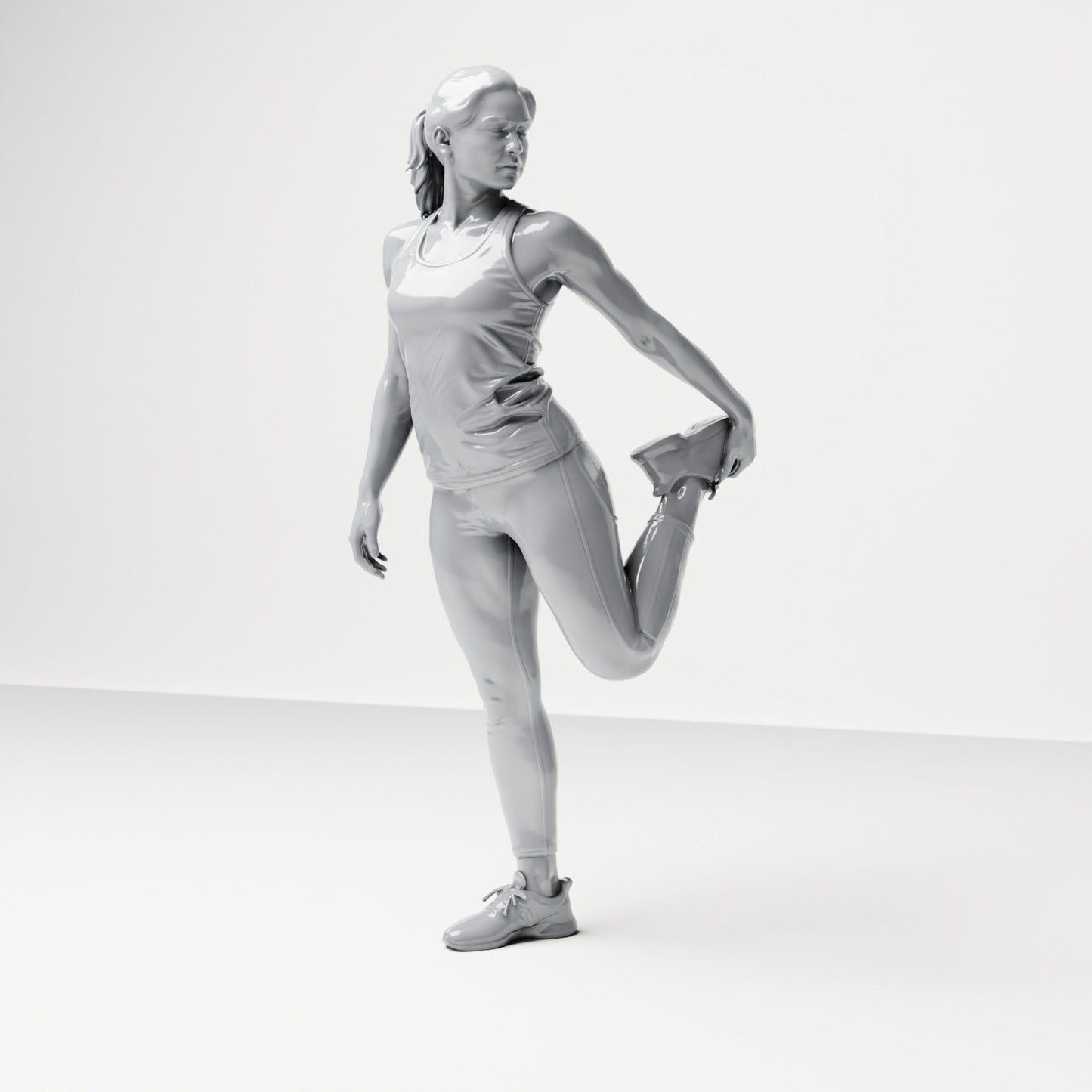 Diorama model-making product image 6: Diorama figure set: sports, leisure and athletes figure set