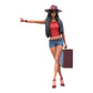 Product photo diorama and model building miniature figure: Tramper