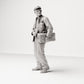 Diorama model making product photo 8: Diorama figure set: Historical port and dock workers of the 1920s-1930s