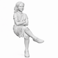 Diorama model-making product photo 9: Diorama figure set: seated figures, passers-by and spectators set