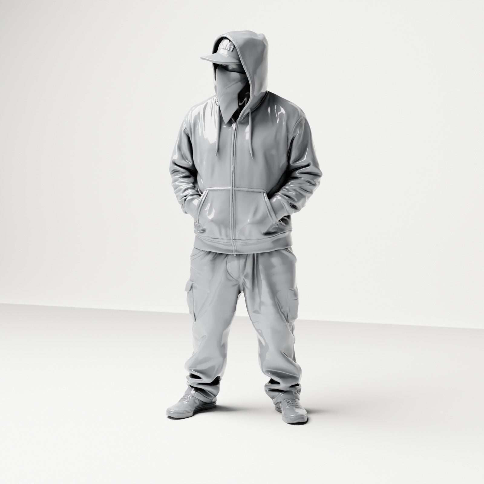 Diorama model making product photo 9: Diorama figure set: Hip-Hop, urban and streetwear figure set
