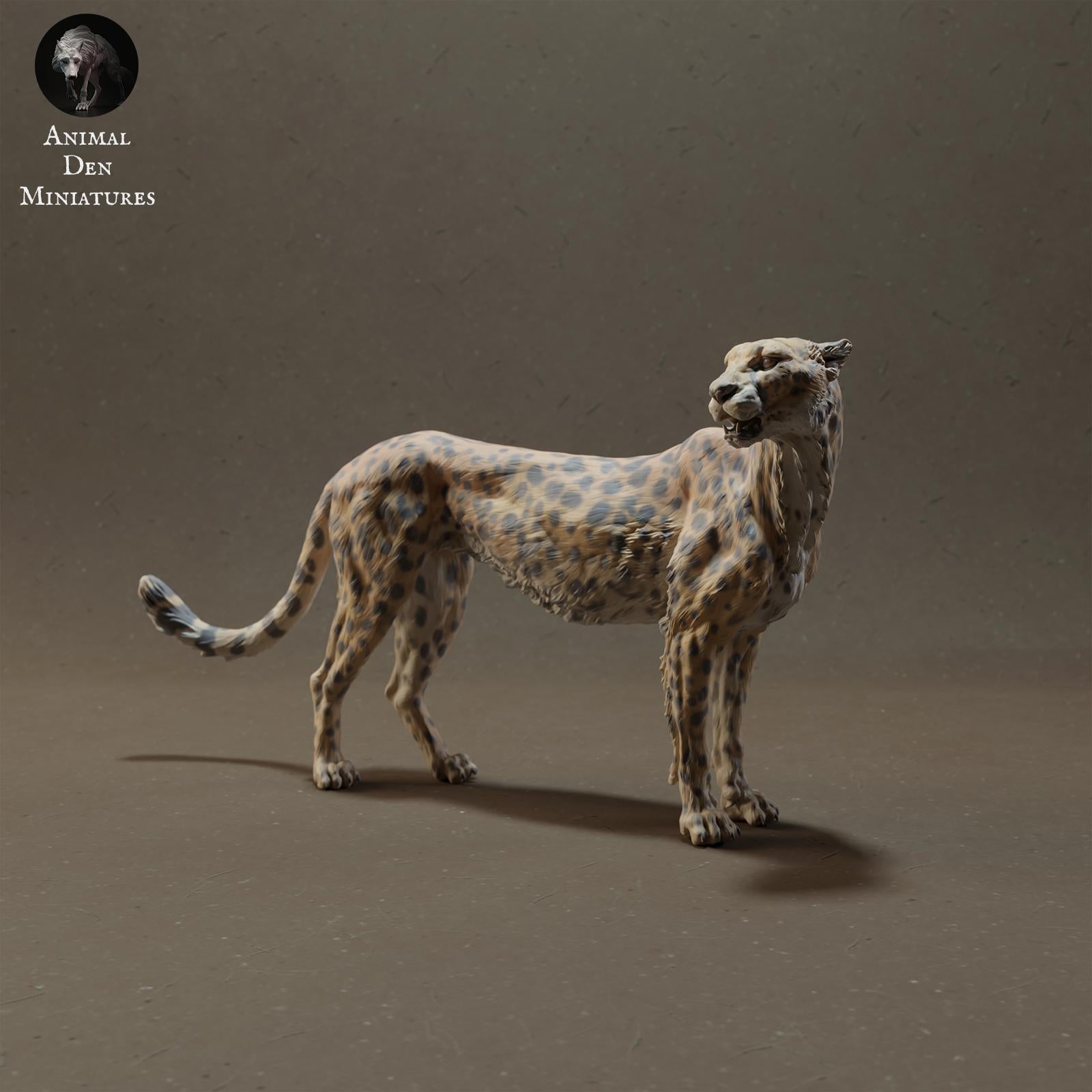 Product photo Animal Figure Diorama, Model Building: 0: Savanna Animal Figure: Cheetah (Ref 01_01_58)
