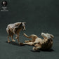 Produktfoto Tier Figur Diorama, Modellbau: 0: Wildtier Figur: Iberische Wölfe – Spielende Szene (Ref 01_01_29)