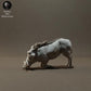 Product photo Animal Figure Diorama, Model Building: 0: Savanna Animals Figure: Kneeling Warthog – Common Warthog (Ref 01_01_56)