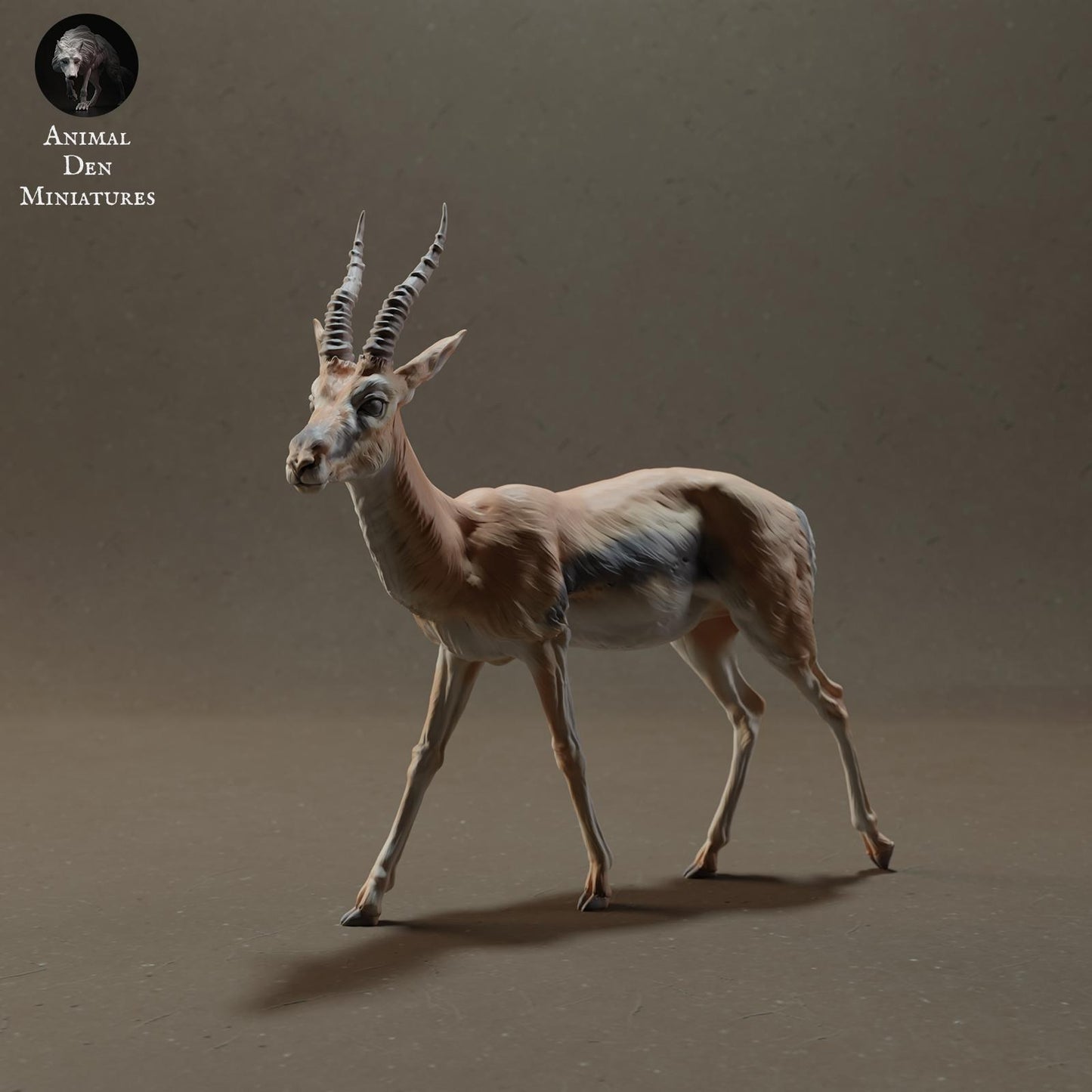 Product photo Animal Figure Diorama, Model Building: 0: Savanna Animals Figure: Thomson's Gazelle (Ref 01_01_57)