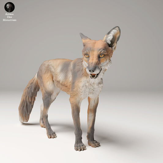 Produktfoto Tier Figur Diorama, Modellbau: 0: Wildtier Figur: Rotfuchs – detailgetreu für Dioramen und Modellbau (Ref 24_09_06)