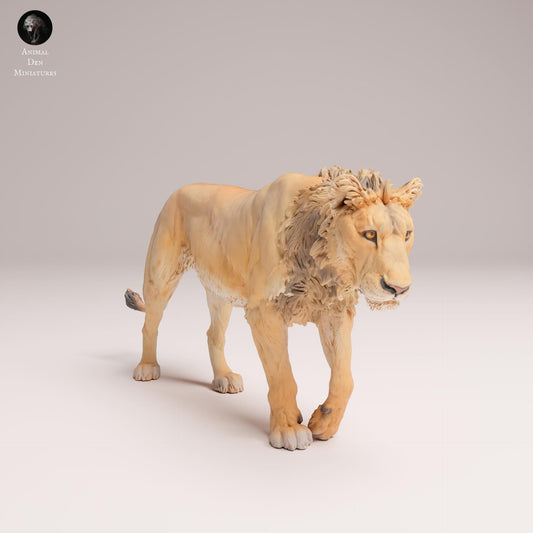 Product photo Animal Figure Diorama, Model Building: 0: Wild Animal Figure: Lion – Cub (Ref 25_08_12)