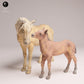Product photo Animal Figure Diorama, Model Building: 0: Wild Animal Figures: Mustang Mare and Foal – Horses (Ref 25_09_04)
