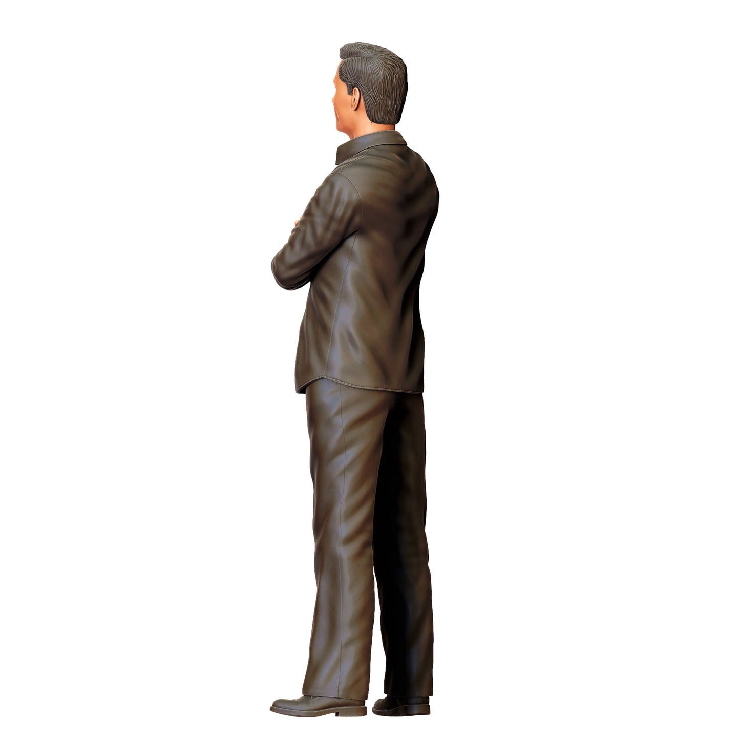 3DP Miniatures 4: Stehende Figur: Person mit verschränkten Armen in Hemd & Hose (Ref. Nr. 472)