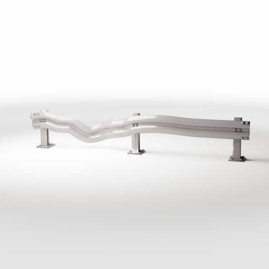 Diorama model-building product photo 0: Diorama Road: Damaged Guardrail (Ref. 1000D)