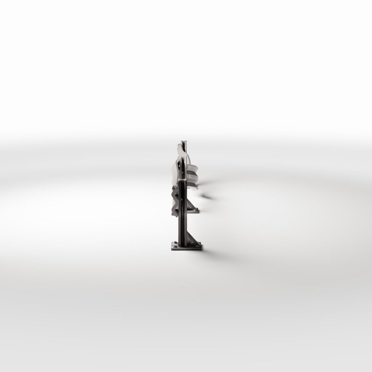 Diorama model-building product photo 2: Diorama Road: Damaged Guardrail (Ref. 1000D)