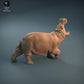 Product photo animal figure Animal Den Miniatures 2: Wild animal figure: Angry Hippopotamus (21_12_04)
