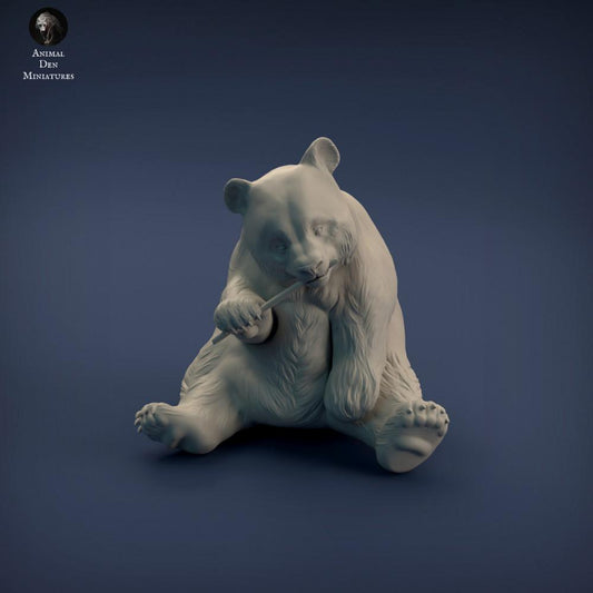 Product photo animal figure Animal Den Miniatures 0: Wildlife animal figure: Giant Panda (21_12_03)
