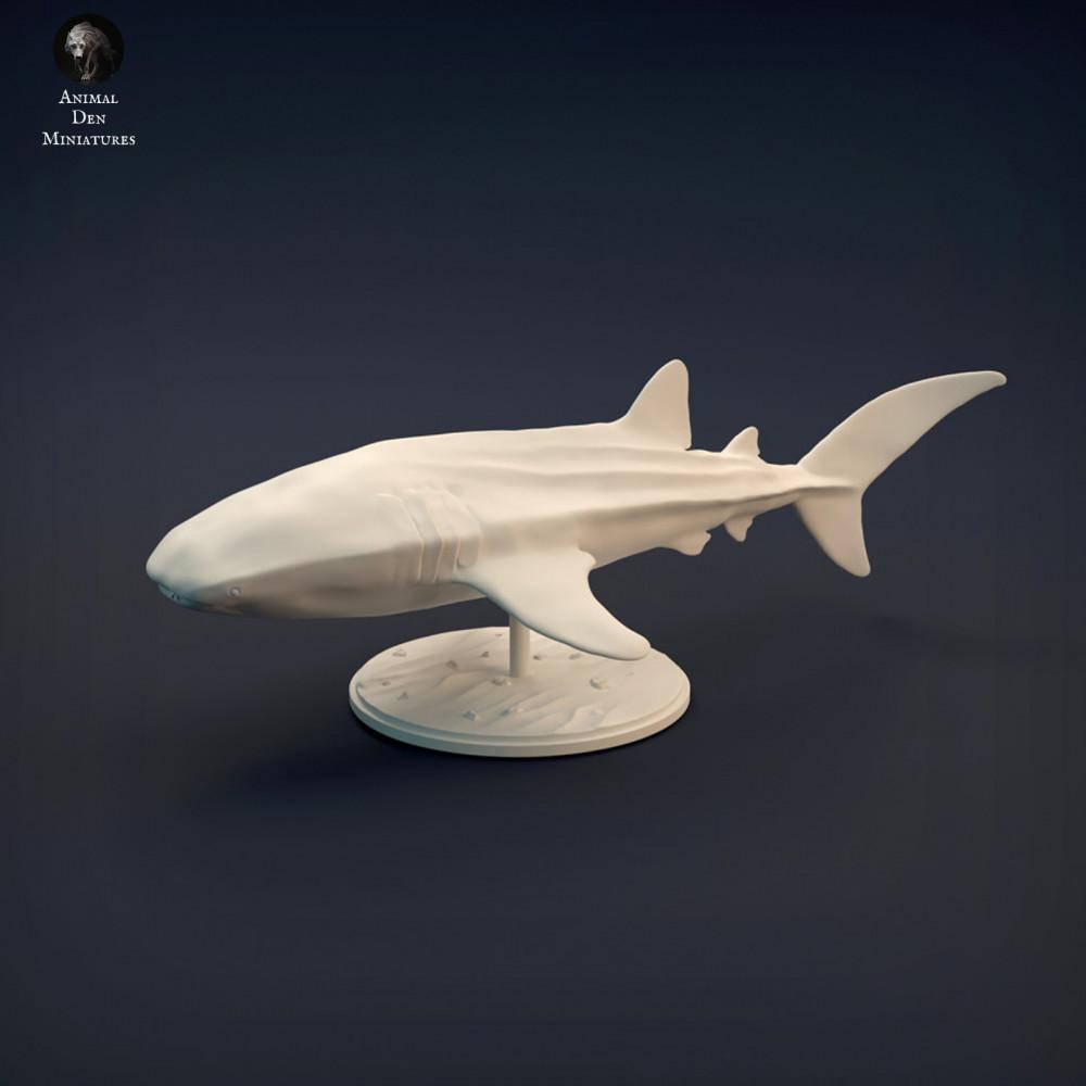 Product photo animal figure Animal Den Miniatures 0: Marine animal figure: Whale shark (22_02_01)