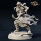 Product photo Tabletop 28mm The Printing Goes Ever On (TPGEO) 0: Dark Warriors in battle with brave warriors: Black figures ambush heroes