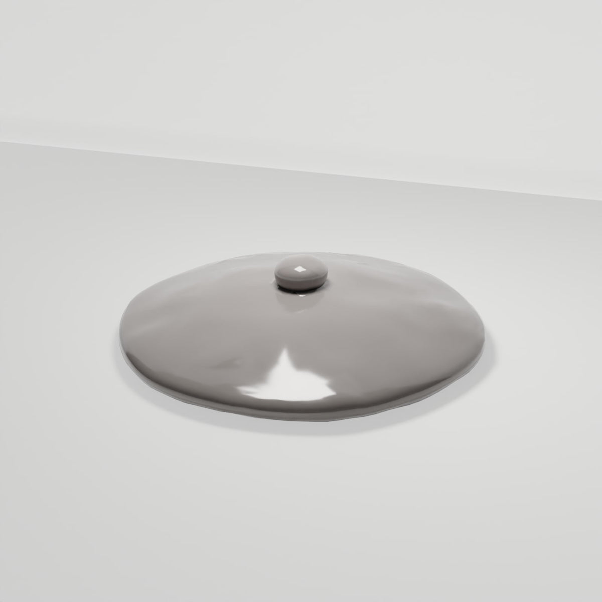MyPortal 100 0: Diorama Kitchen: Cast Iron Pot Lid (Ref. 100D)