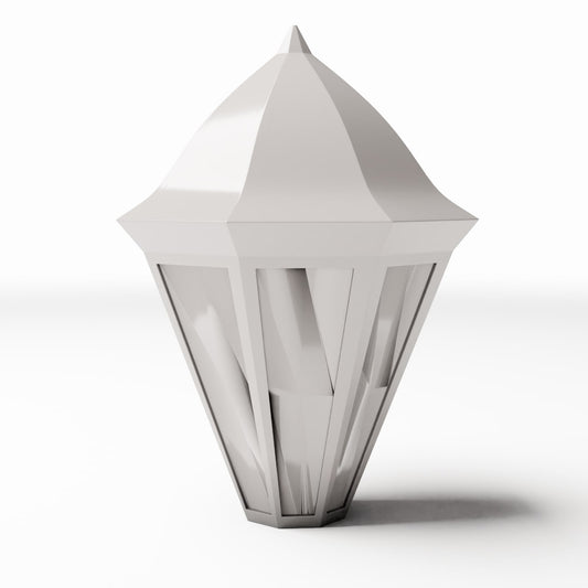 Diorama Model Building Product Photo 0: Diorama Infrastructure: Lamp Head for Antique Street Lamp Type A (Ref. 1017D)
