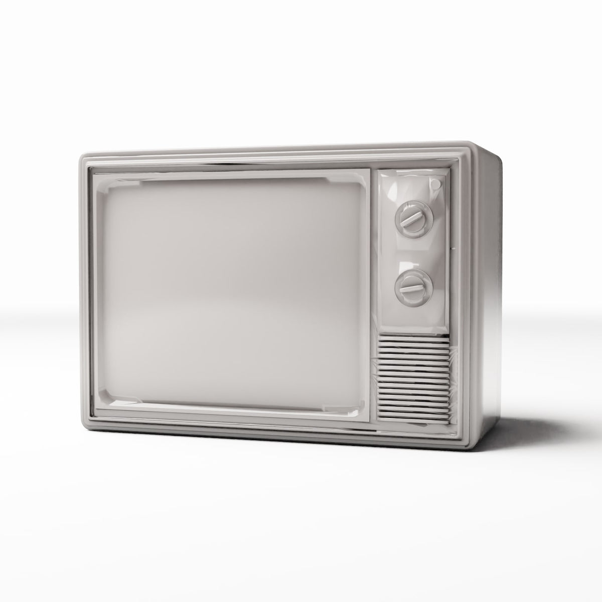 Diorama model-building product photo 0: Diorama Interior: Classic Tube Television (Ref. 101D)