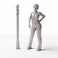 Diorama Modellbau Produktfoto 1: Diorama Straße: Dekorativer Straßenpfeiler (Ref. 1046D)