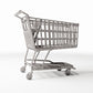 Diorama model-building product photo 3: Diorama Market: Supermarket Shopping Cart (Ref. 1063D)