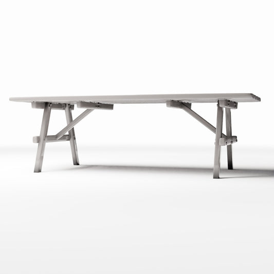 Diorama model-building product photo 0: Diorama Furniture: Folding Wooden Outdoor Table (Ref. 1071D)