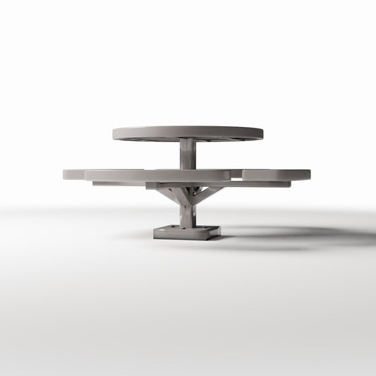 Diorama model-building product photo 0: Diorama Park: Round Picnic Table with Benches (Ref. 1076D)