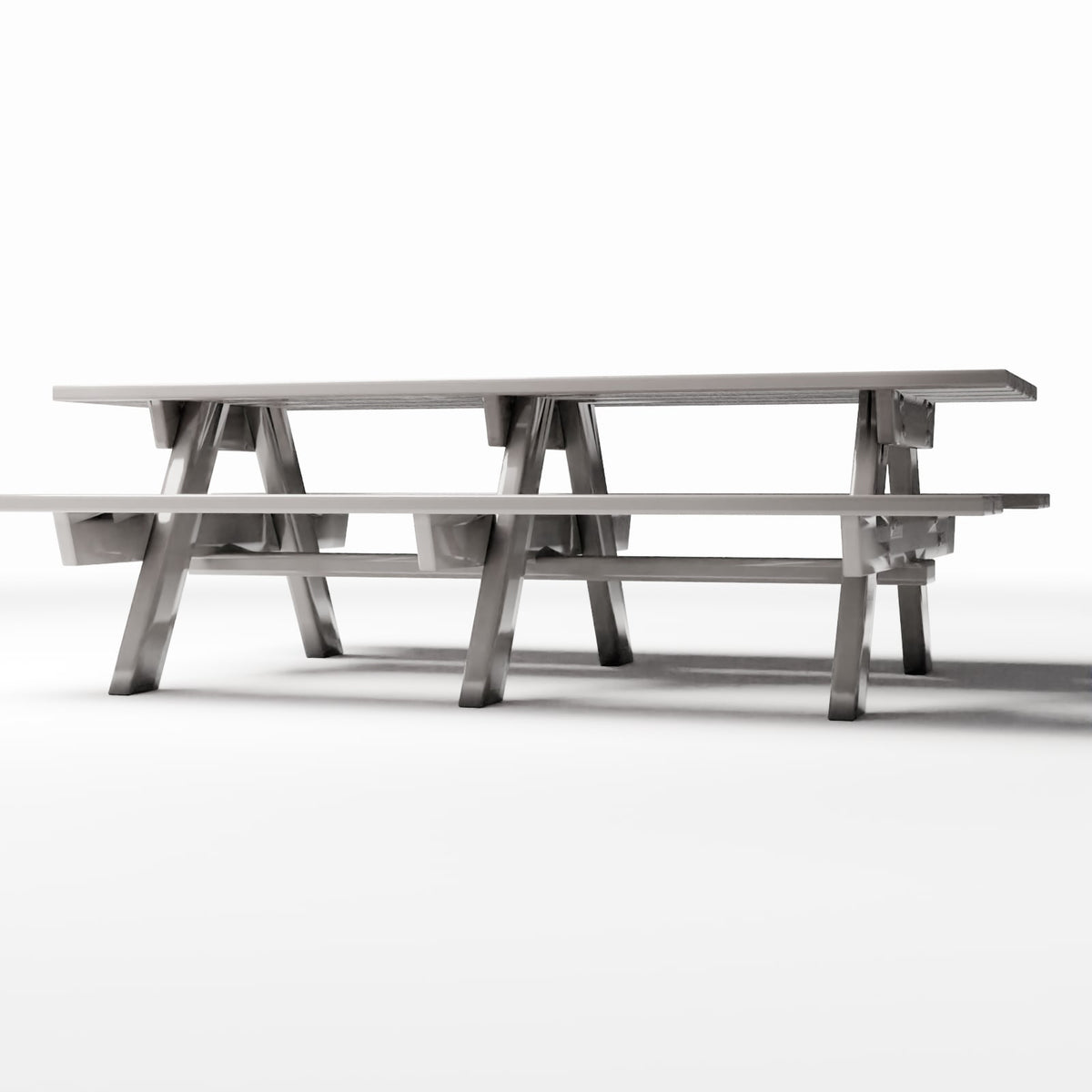 Diorama model-building product photo 0: Garden & Park Diorama: Picnic Table with Benches (Ref. 1080D)