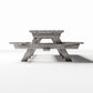 Diorama model-building product photo 2: Garden & Park Diorama: Picnic Table with Benches (Ref. 1080D)