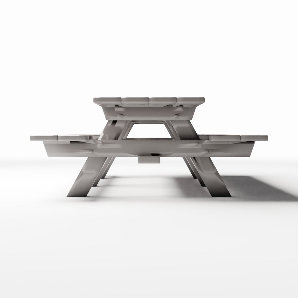 Diorama model-building product photo 2: Garden & Park Diorama: Picnic Table with Benches (Ref. 1080D)