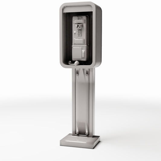 Diorama model-building product photo 0: Street Diorama: Public Payphone with Handset (Ref. 1083D)