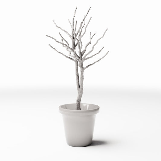 Diorama model-building product photo 0: Diorama Plants: Leafless Tree in Planter (Ref. 1098D)
