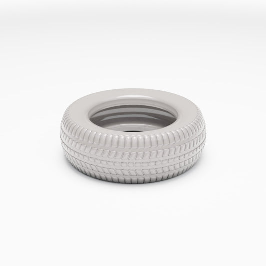 Diorama model-building product photo 0: Diorama Workshop: Removed Car Tire (Ref. 1107D)