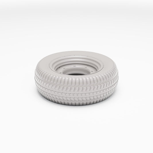 Diorama model-building product photo 0: Diorama Workshop: Car Tire with Rim (Ref. 1108D)