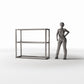Diorama model-building product photo 1: Workshop Diorama: Tire Rack for Automotive Workshop (Ref. 1109D)