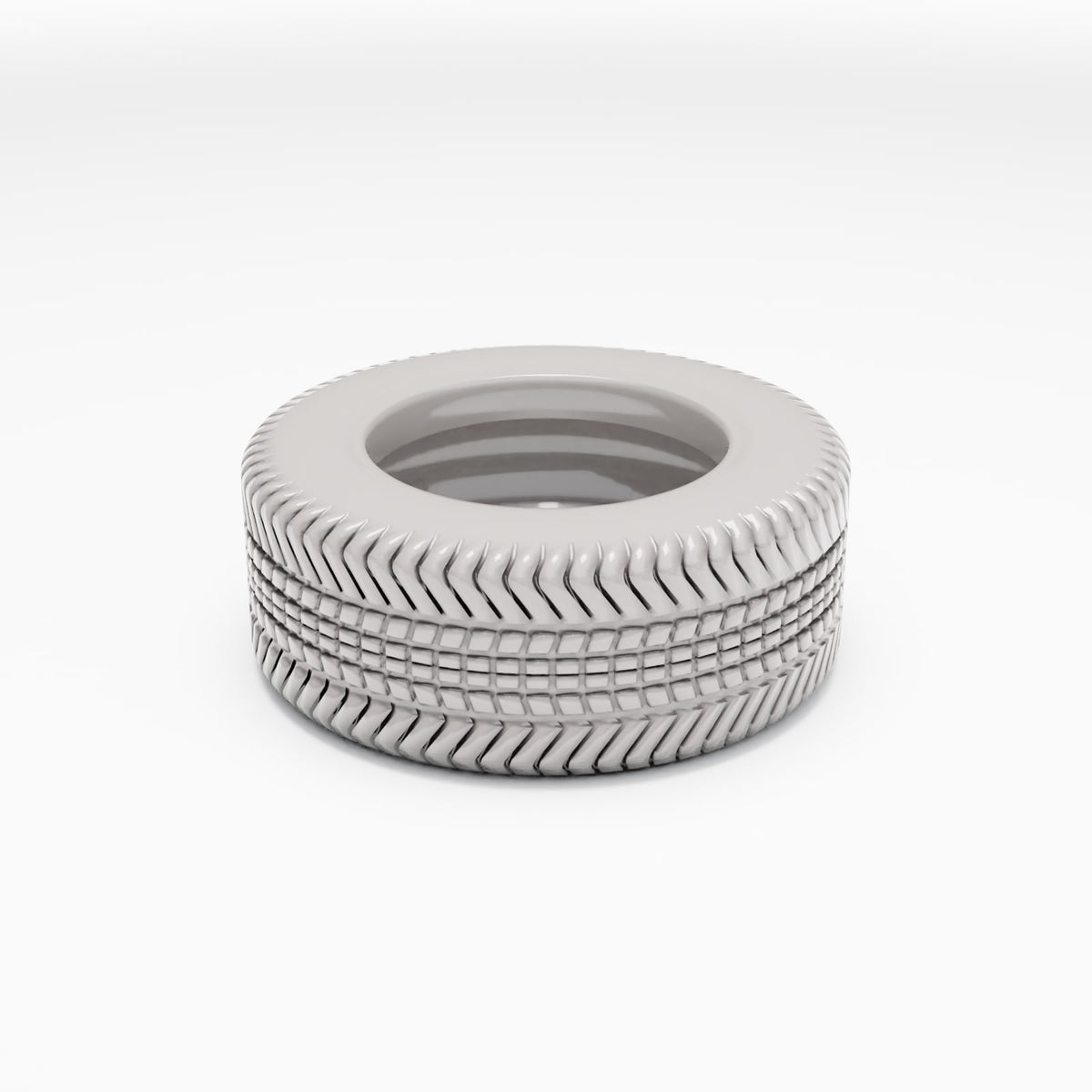 Diorama Modellbau Produktfoto 2: Diorama Werkstatt: Lkw-Reifen mit Profil (Ref. 1113D)