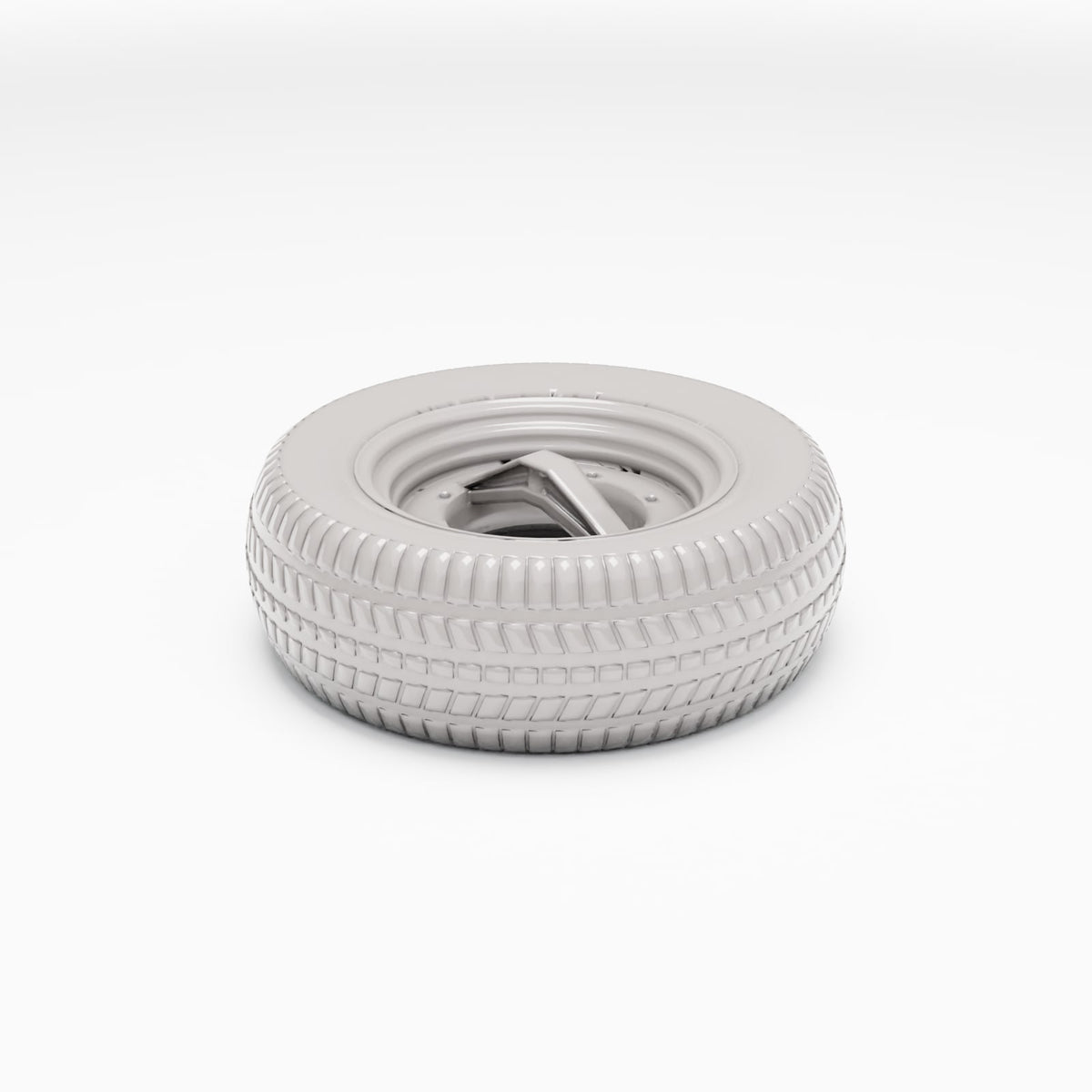 Diorama model-building product photo 2: Diorama Workshop: Truck Spare Tire with Rim (Ref. 1114D)