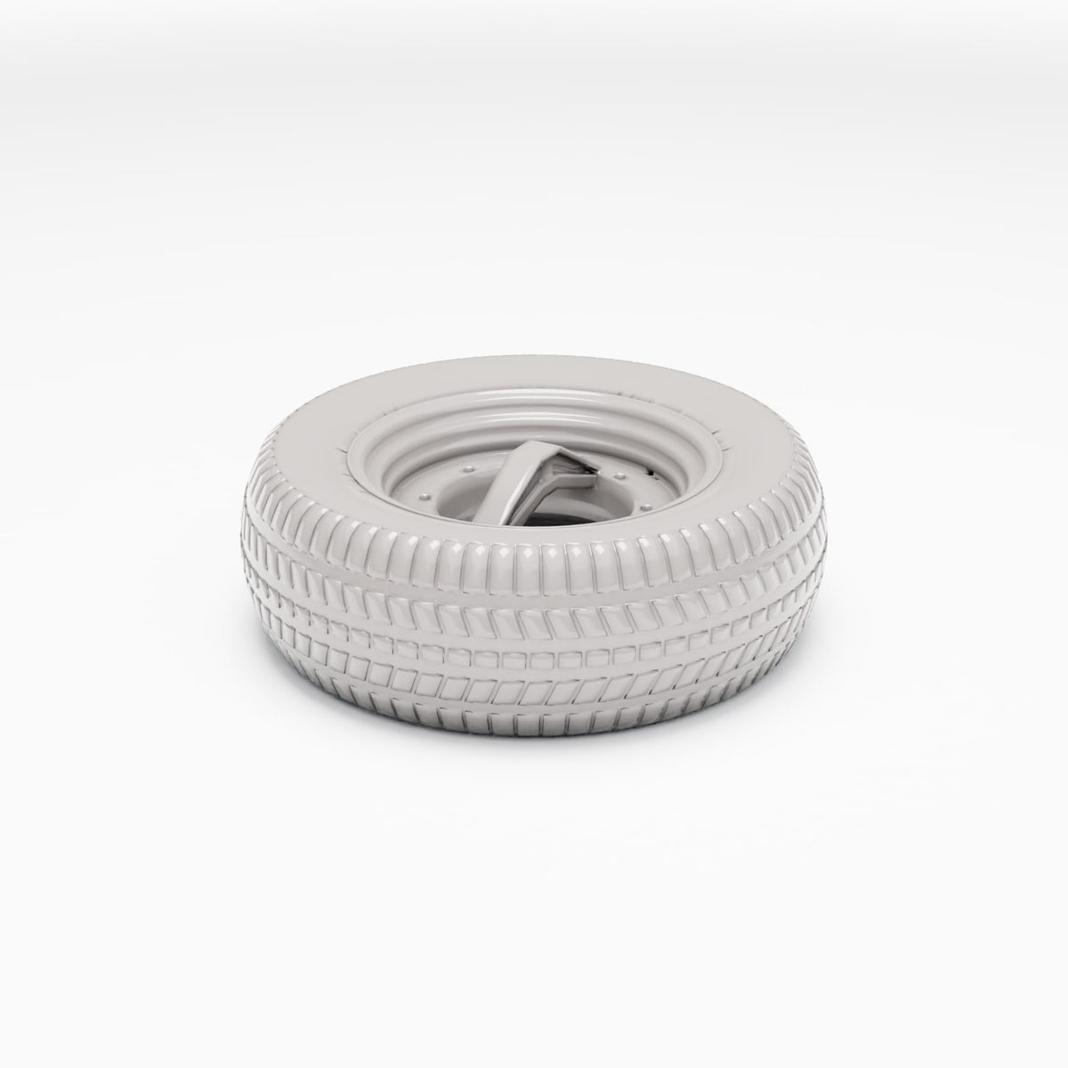 Diorama model-building product photo 3: Diorama Workshop: Truck Spare Tire with Rim (Ref. 1114D)