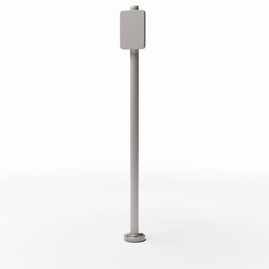 Diorama model-building product photo 0: Diorama Street: Traffic Signpost with Rectangular Sign (Ref. 1140D)