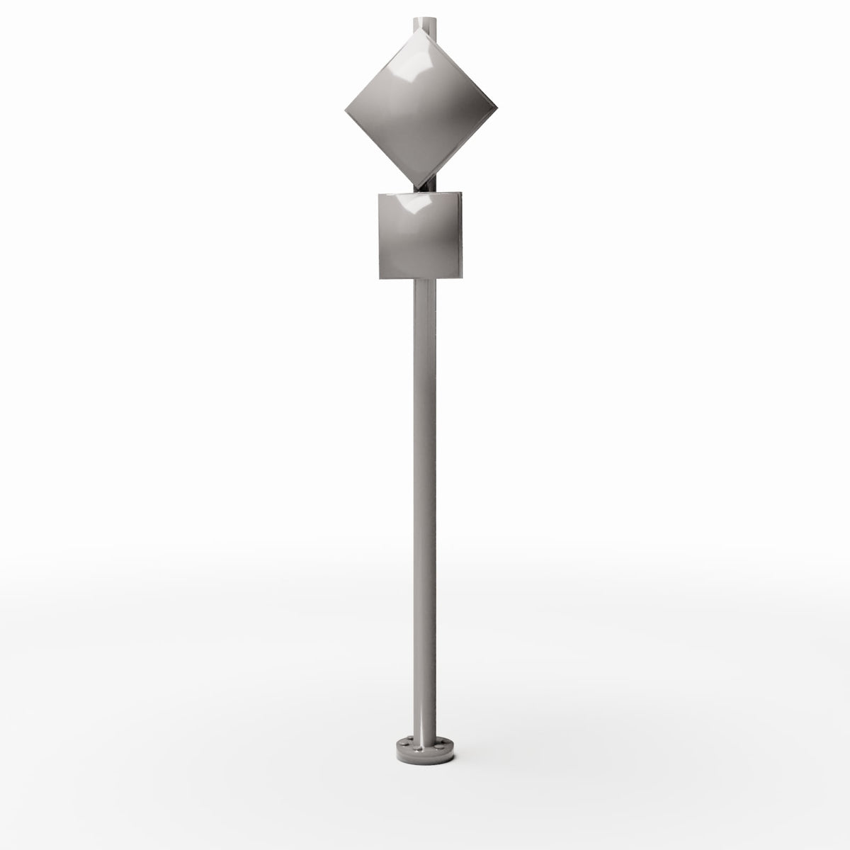 Diorama model-building product photo 0: Street Diorama: Traffic Sign Pole with Square Signs (Ref. 1141D)