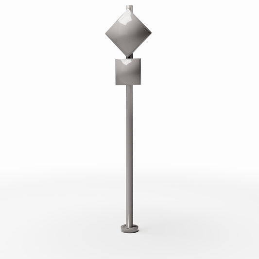 Diorama model-building product photo 0: Street Diorama: Traffic Sign Pole with Square Signs (Ref. 1141D)