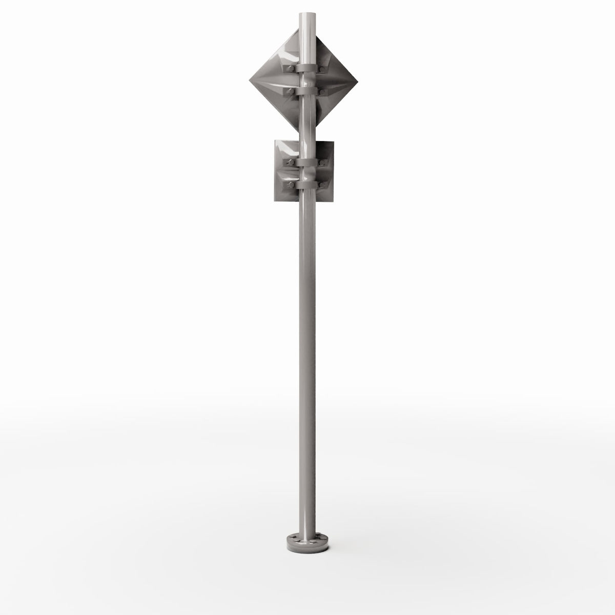 Diorama model-building product photo 3: Street Diorama: Traffic Sign Pole with Square Signs (Ref. 1141D)