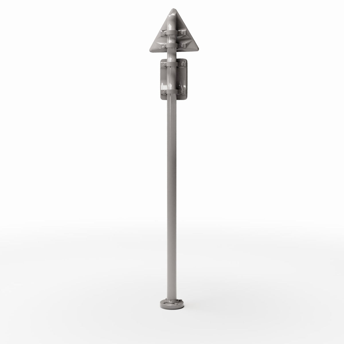 Diorama model-building product photo 0: Diorama Street: Traffic Signpost with Triangular and Rectangular Signs (Ref. 1143D)
