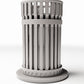 Diorama model-building product photo 0: Street Diorama: Open Slatted Trash Bin (Ref. 1150D)
