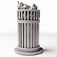 Diorama model-building product photo 0: Street Diorama: Public Trash Bin with Litter (Ref. 1151D)