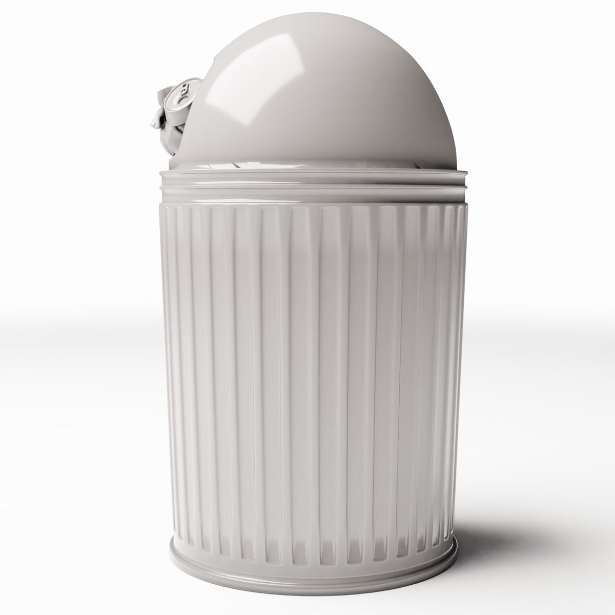 Diorama model-building product photo 2: Diorama Street: Public Litter Bin with Rubbish (Ref. 1156D)