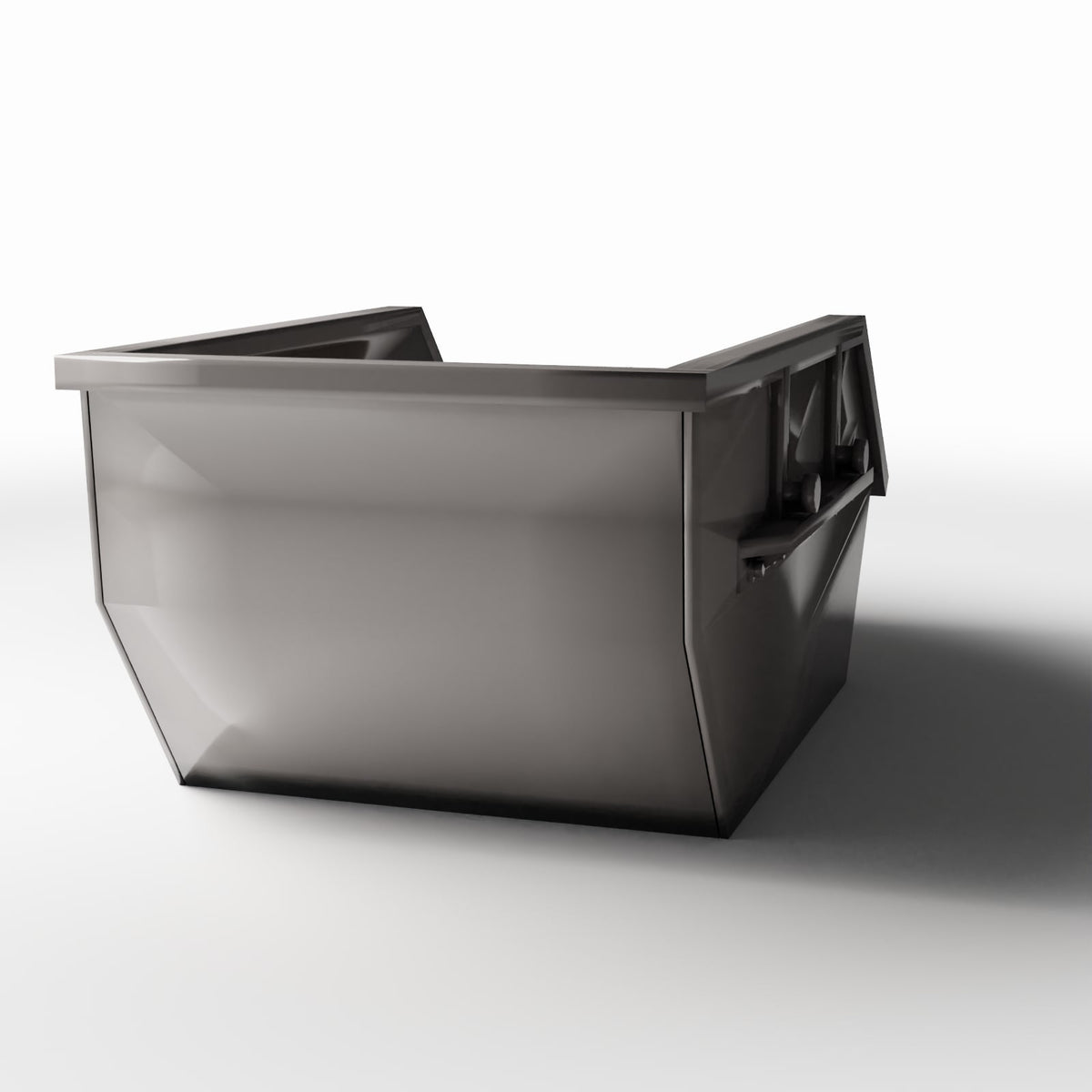 Diorama model-building product photo 0: City Diorama: Open Waste Container (Ref. 1157D)