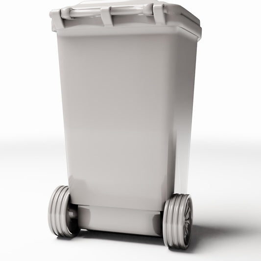 Diorama model-building product photo 0: City Diorama: Wheeled Waste Bin with Closed Lid (Ref. 1176D)